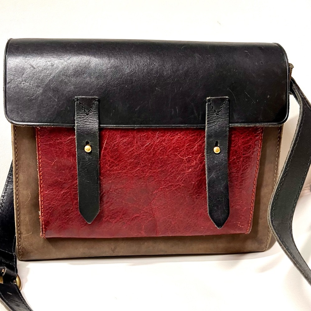 Madewell Essex Messenger Crossbody Bag EUC